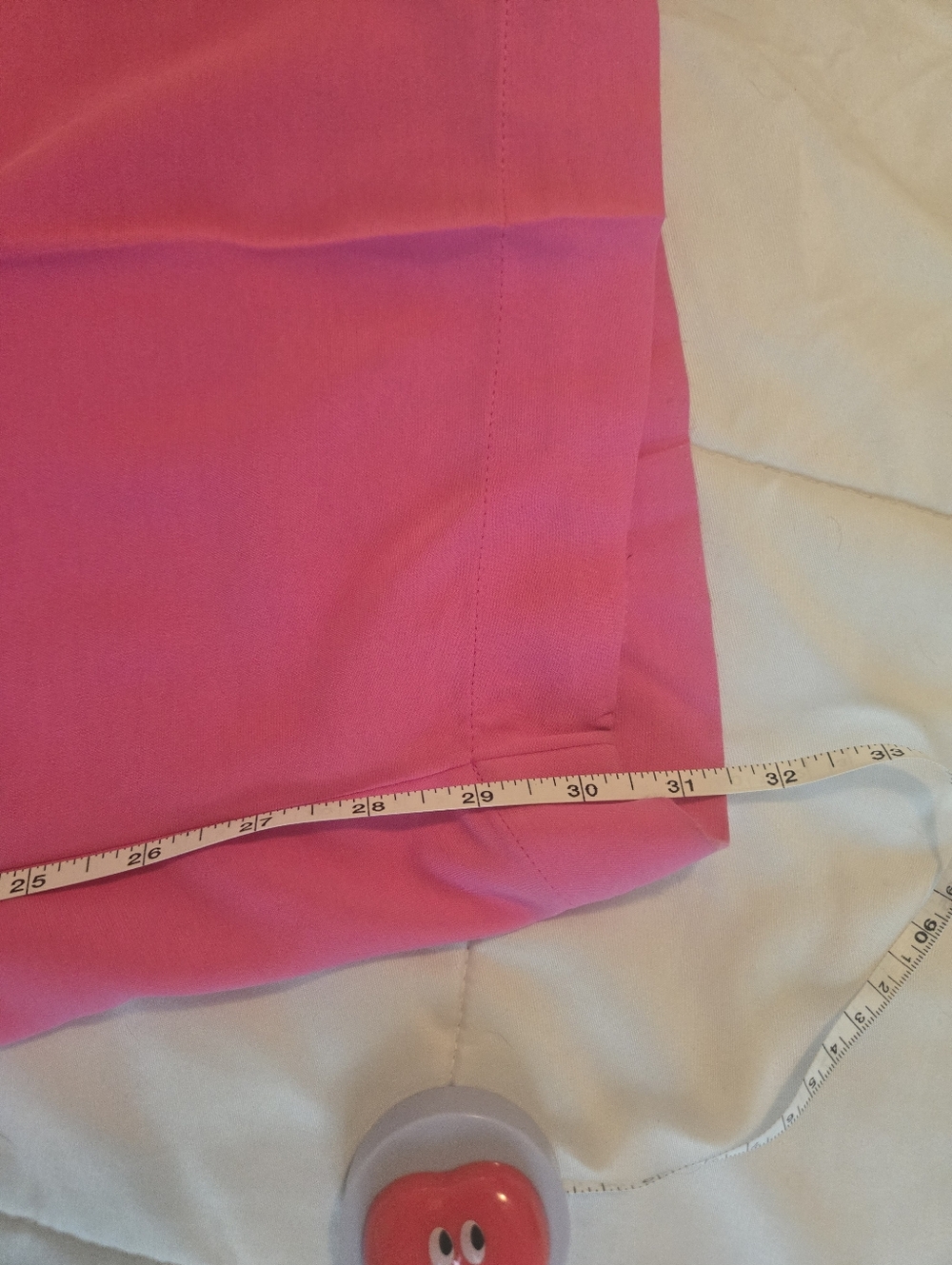 A New Day Hot Pink Wide Leg Pants High Rise Tailored Trousers Womens - Picture 6 of 7